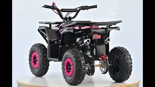 Benzínová štvorkolka pre deti Beneo Motors Escape ružová - 49cm3