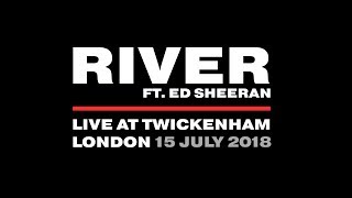 Eminem - River ft. Ed Sheeran (LIVE AT TWICKENHAM 2018)