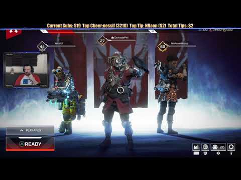 Apex Legends Co-op Gameplay: March 3, 2019 pt3 - YES, OUR 2nd WIN!