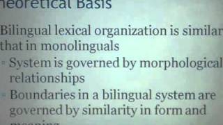 Bilingual Aphasia Video