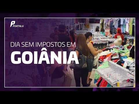 Dia Livre de Impostos em Goiânia