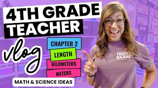 Teach With Me VLOG | 4th Grade Math and Science Ideas & BIG UPDATE!