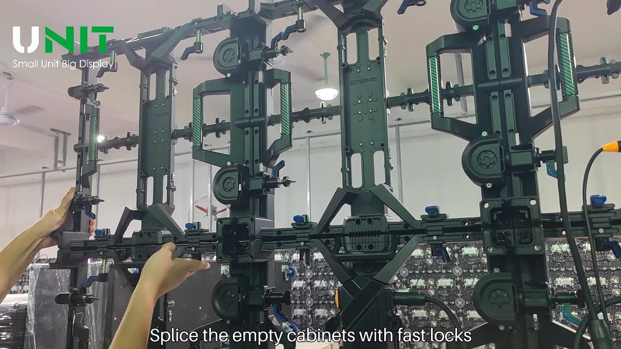 LED Screen Rental - MY500: Full Screen Installation Process