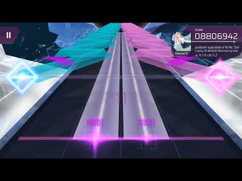 [Arcaea Fanmade] ouroboros -quad stroke of the Re:End-Cranky VS MASAKI VS uma VS モリモリあつし Eternal 11+