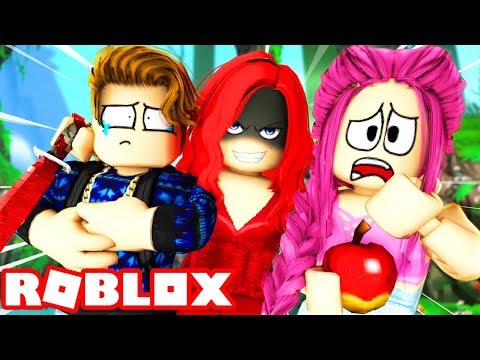 SHE CAPTURES US! SURVIVE THE RED DRESS GIRL IN ROBLOX!