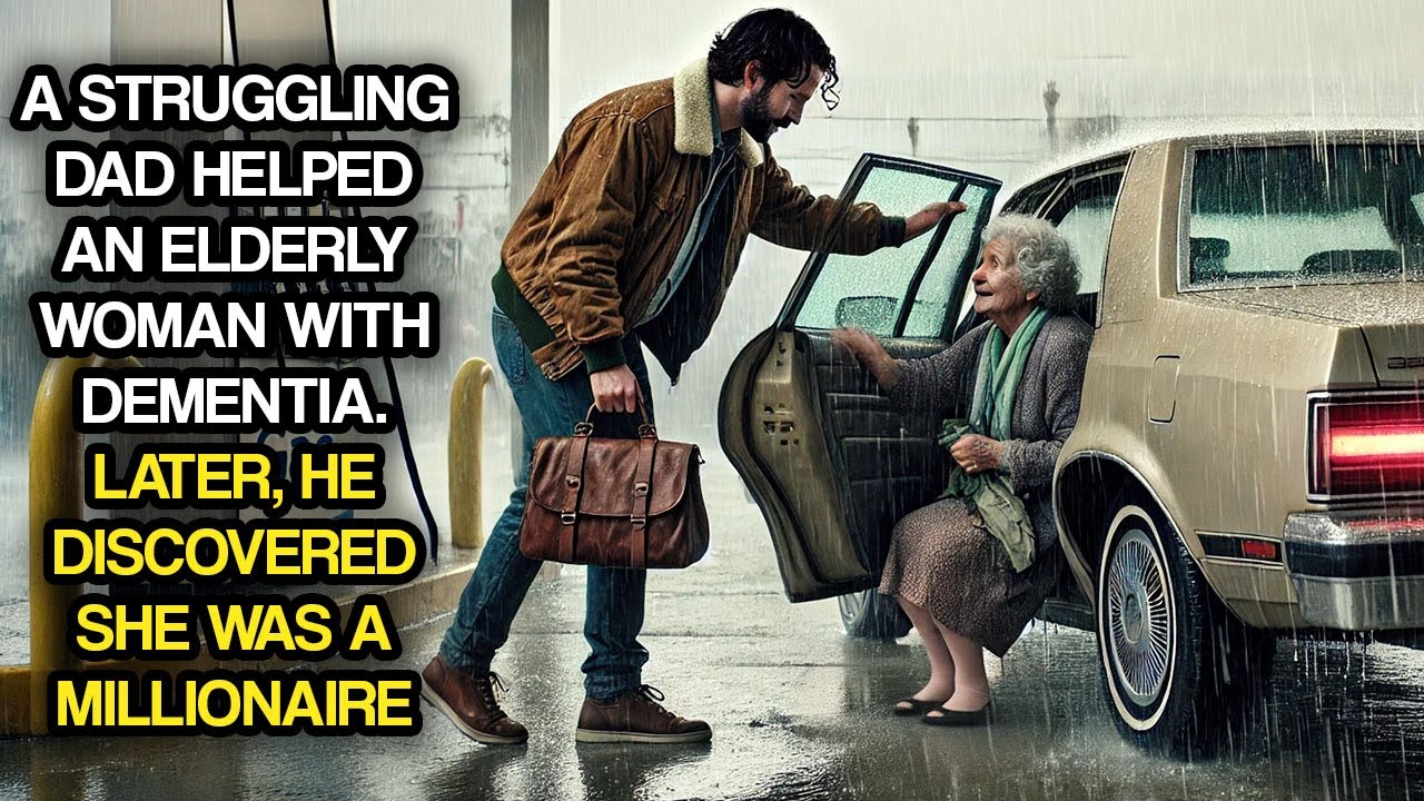 A Struggling Dad Helped an Elderly Woman with Dementia. Later, He Discovered She Was a Millionaire