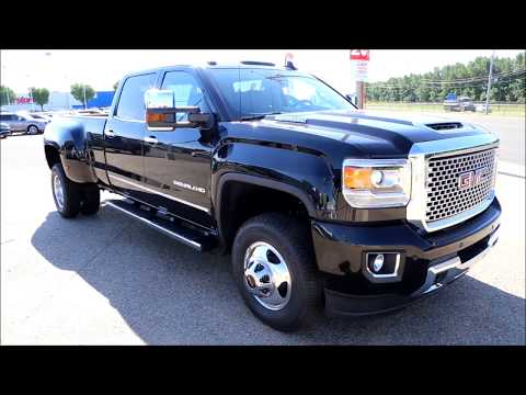 NEW 2017 Onyx Black GMC Sierra Denali 3500HD Dually for sale in Medicine Hat, Alberta