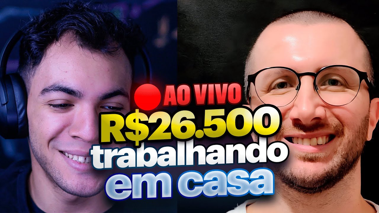 R$ 26.500 por MÊS trabalhando em CASA | Jonas Caldeira