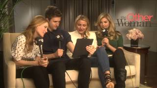 Cameron Diaz, Kate Upton, and Leslie Mann chat with Greg James