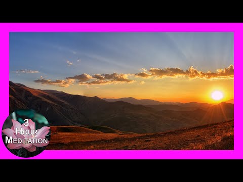 Sunset on the Plateau | Calming Meditation & Sleep Music | 3 Hours