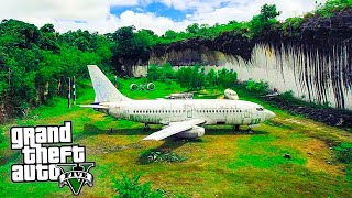 GTA 5: РАЗБИЛИСЬ И ЗАСТРЯЛИ В САМОЛЕТЕ НА ОСТРОВЕ ВО ВРЕМЯ ПЛОХОЙ ПОГОДЫ! РЕАЛЬНАЯ ЖИЗНЬ ГТА 5