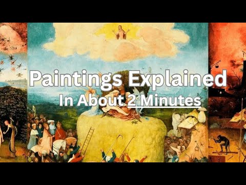 The Haywain Triptych (1516) by Hiernoymus Bosch