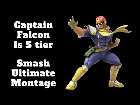 Captain Falcon is S tier (Smash Ultimate Montage)