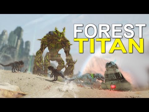 WE TAMED FOREST TITAN FOR EASY DROPS -  Ark Extinction (Official Small Tribe Pvp) - Ep.12