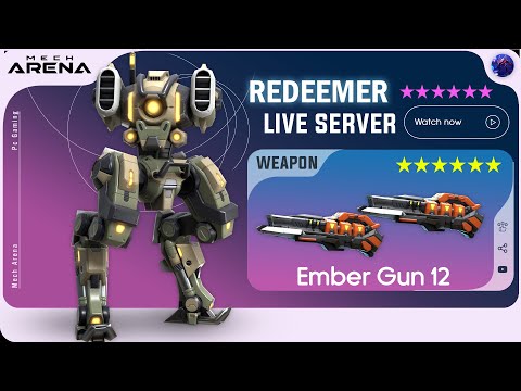 Redeemer Ember Gun 12: A combo that will test even the most skilled players in Mech Arena