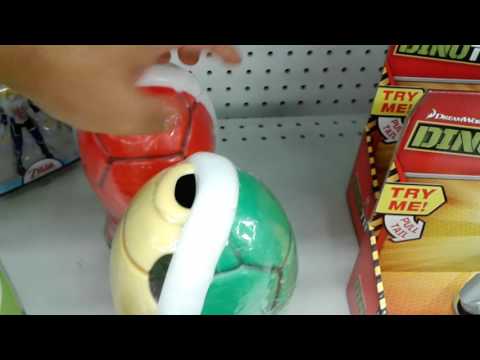 SUPER MARIO Turtle Shell Football you at toys r us SUPER cool!!!
