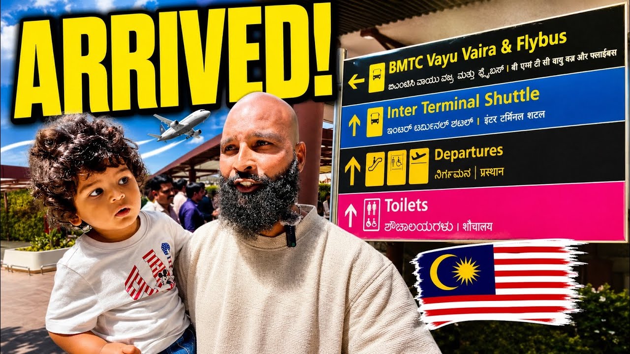 FIRST TIME IN 🇲🇾 KUALA LUMPUR | Family Travel Vlog with Marco