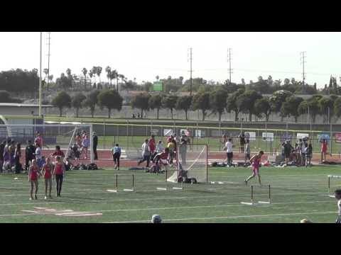 FSG 300m H vs Marina - 4-14-16 - Los Alamitos Girls