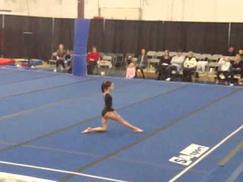 Gymnastics - Sara Piedrahita P3 Floor Competition