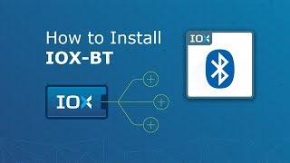A video showing how IOX-BT works.