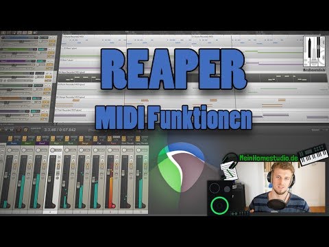 Reaper MIDI Tutorial - Aufnehmen und Bearbeiten 🎹 Reaper Tutorial 3/5
