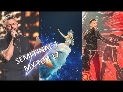 EUROVISION 2019: SEMI FINAL 1 MY TOP 17