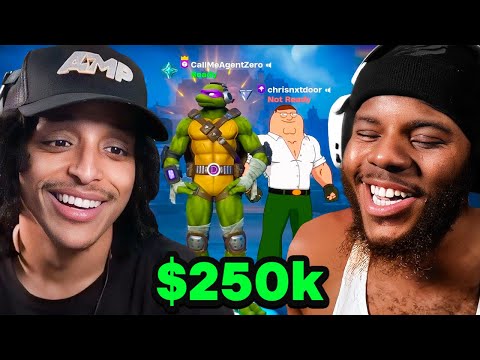 Agent & Chris Play $250k Fortnite Tournament! 😂