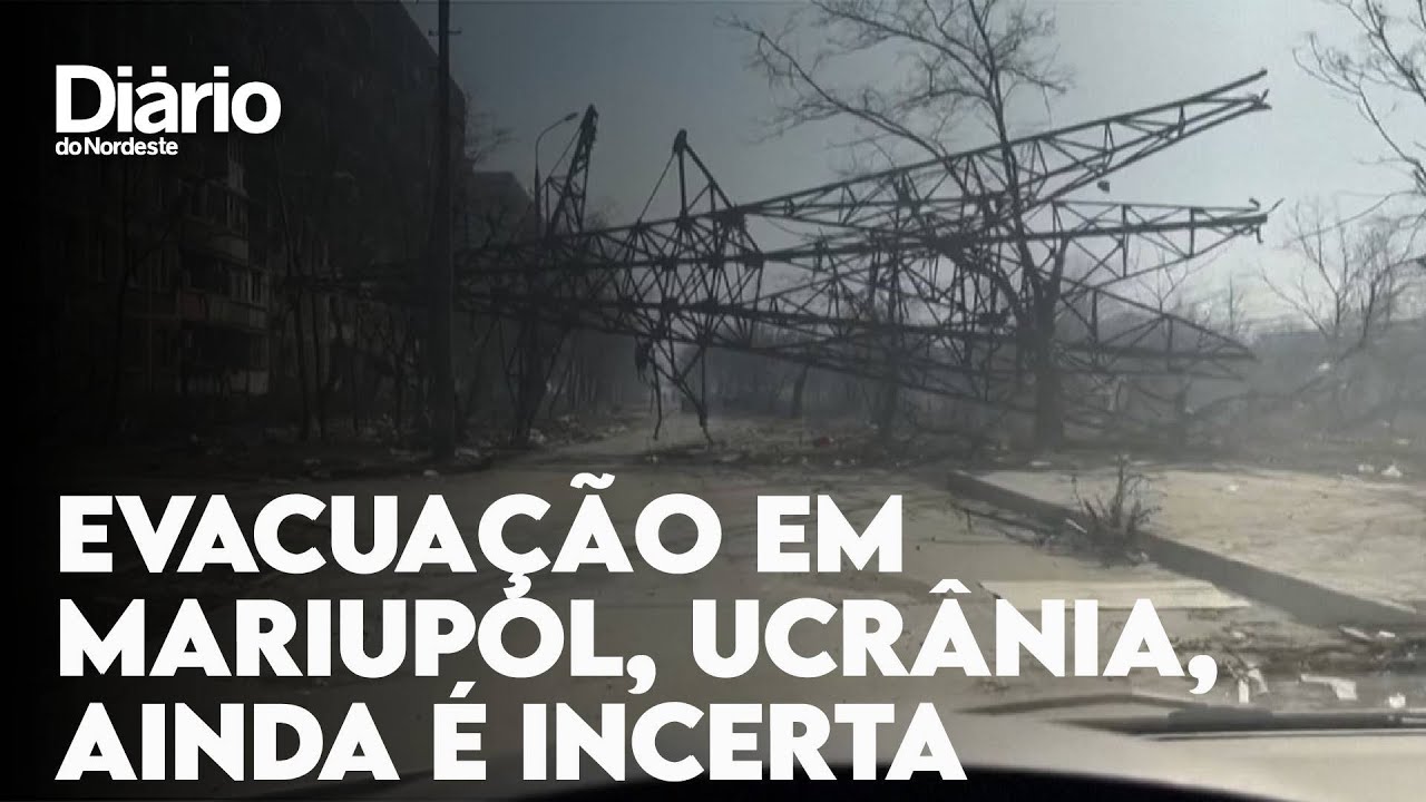 Imagem da notícia: Evacuação de civis em Mariupol, na Ucrânia, ainda é incerta, diz Cruz Vermelha