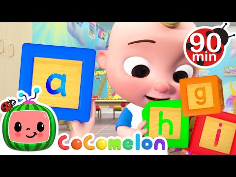 ABC Song with Building Blocks 🔠 | CoComelon - Preschool Learning | Kids Songs & Nursery Rhymes
