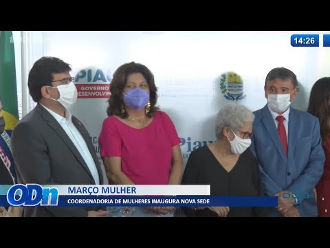 Coordenadoria de Mulheres inaugura nova sede na campanha Março Mulher 08 03 2022