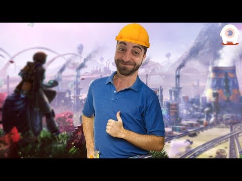 CONSTRUCTION HAS STARTED!! Satisfactory Highlights #1 - GiantWaffle
