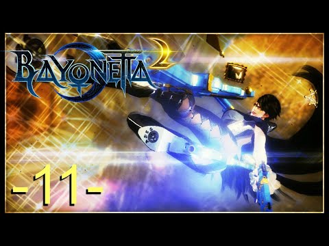 Bayonetta 2 [SWITCH] Part 11 Playthrough Backtracking for Chernobog and Takemikazuchi