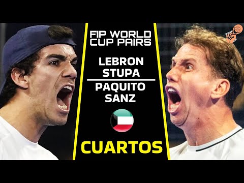 ESTO ES IMPOSIBLE! 🤯🔥- LEBRON & STUPA VS PAQUITO & SANZ - FIP WORLD CUP PAIRS 2025 - CUARTOS