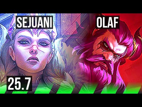 SEJUANI vs OLAF (JGL) | NA Challenger | 25.7
