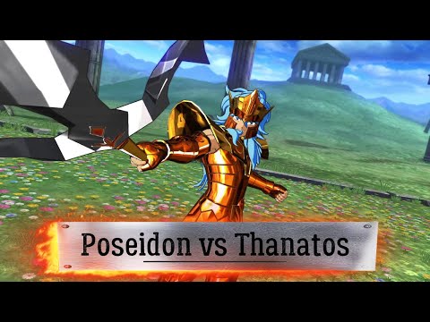 Saint Seiya: Soldiers Soul - Poseidon vs Thanatos (3 Round)