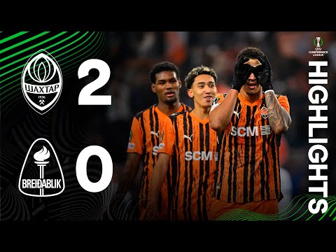 Shakhtar 2-0 Breiðablik. Goals and highlights of the Conference League match (06/11/2025)