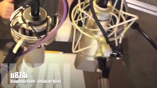 Video thumbnail for AT5040 vs U87 featuring Stephanie Sheh Video by Randy Coppinger