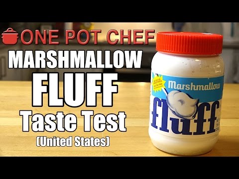 Taste Test: Marshmallow Fluff (USA) | One Pot Chef