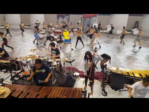 Pulse Percussion 2017 - The Uninvited - Finals Day Rehearsal Run