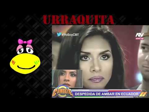 Combate 02/05/16 Ambar Montenegro regresa y Fabio Agostini es ampayado con Julieta Rodrigu