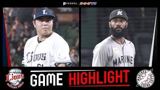 2026年7月14日 埼玉西武対千葉ロッテ 試合ハイライト