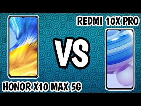 honor X10 MAX 5G vs redmi 10X PRO