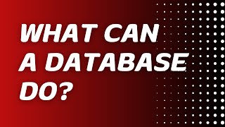 What is Oracle database and what db can do