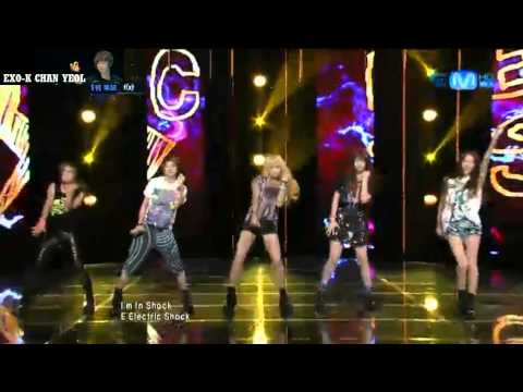 [120705] Mnet Countdown f(x) - Electric Shock