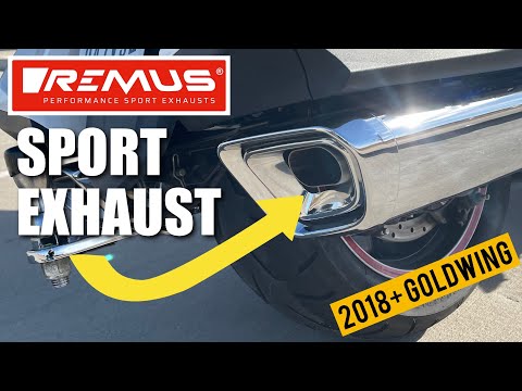 Remus Performance Sport Exhaust for Honda Goldwing | 2018+ Honda Goldwing | Cruiseman's Garage