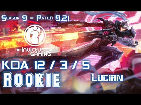 IG Rookie LUCIAN vs YASUO Mid - Patch 9.21 EUW Ranked
