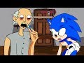 GRANNY THE HORROR GAME ANIMATION #18 : SONIC THE HEDGEHOG And The Scary Granny