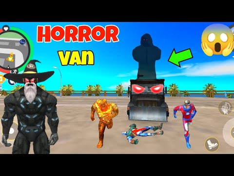 Rope Hero Vice Town Game | Horror Van | Rope Hero Vice Town | Rope Hero | New Update | Gamer Blasty