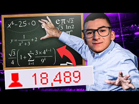 I GIVE MATHS LESSONS TO MY VIEWERS - Best of Kaydop #56