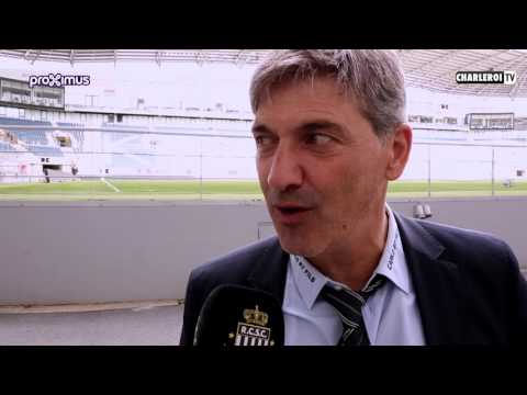 Felice Mazzu après KAA Gent - R.Charleroi S.C #PO1